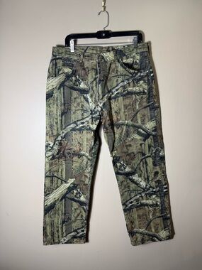Wrangler ProGear RealTree Camo Jeans 36x30 Hunting Y2K Streetwear